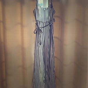 Charlotte Russe striped jumper with belt